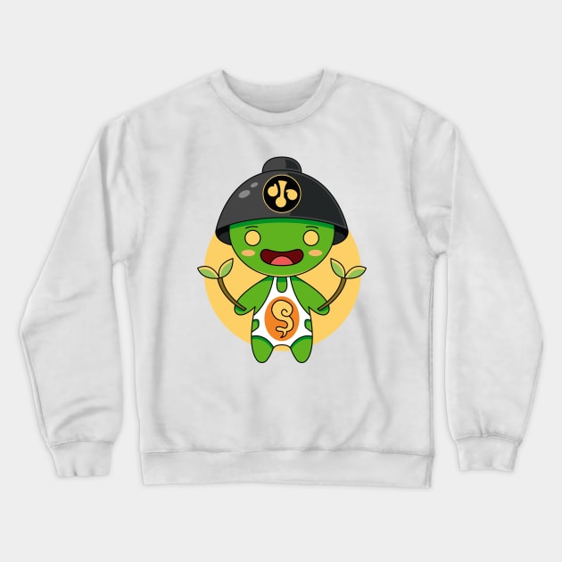 Kodama Kawaii Crewneck Sweatshirt by logozaste